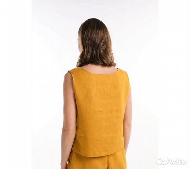 Топ женский GoodNight Organic Soul 40-44р, желтый