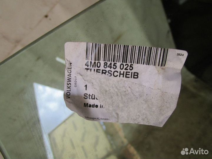 Стекло двери задней левой Audi Q7 4M 2015 (4M08450