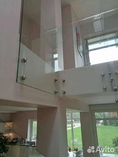 Стеклянные перила