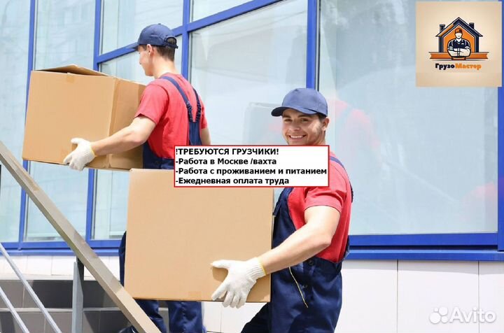 Грузчик с ежедневной выплатой