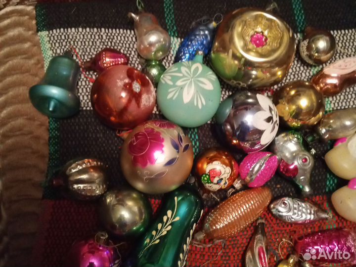 Елочные игрушки СССР