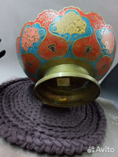 Фруктовница Латунь