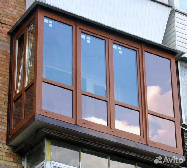 Остекление балконов и лоджий