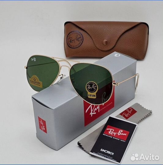 Мужские premium очки Ray Ban aviator