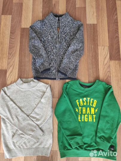 Джемпер, свитер, свитшот для мальчика 116