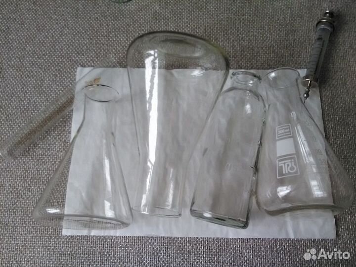 Колбы мензурки СССР