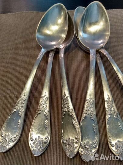 Мельхиоровые ложки СССР
