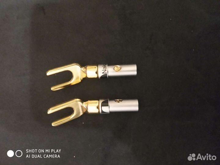 Разъемы акустические, лопатки, Nakamichi