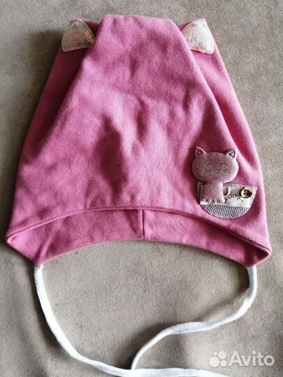 Шапки на весну для девочки 44-46