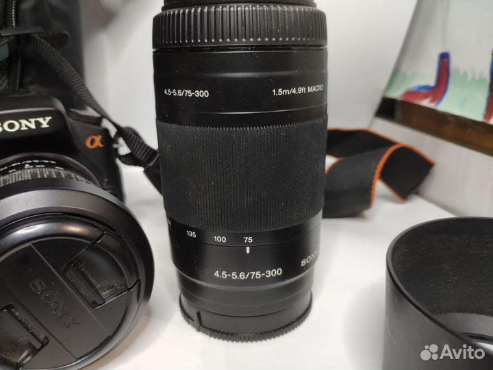 Фотоаппарат Sony Alpha dslr-A200W