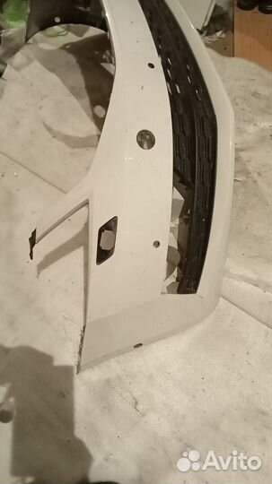 Бампер Skoda Octavia A7 рест, Передний 17г. 2020г