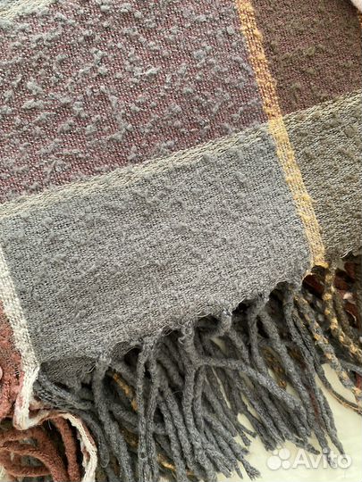 Большой шарф плед