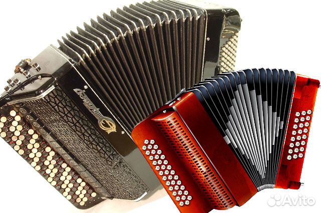 Ремонт гармошек, баянов, аккордеонов