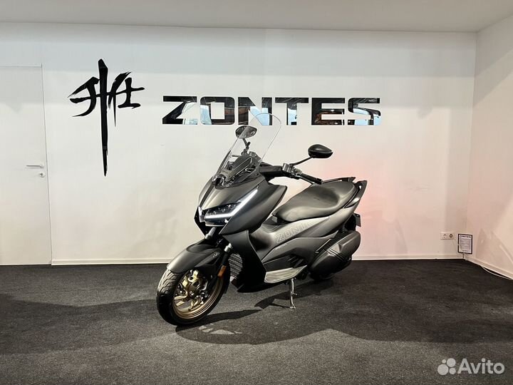 Макси-скутер Zontes ZT350-D matte-black новый