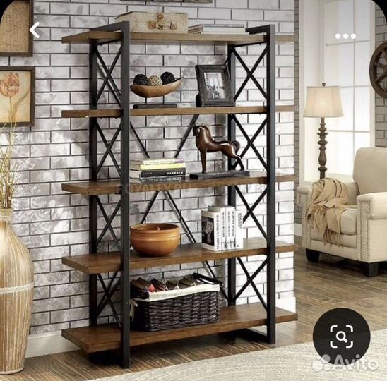 Стелаж, зеркало, лофт