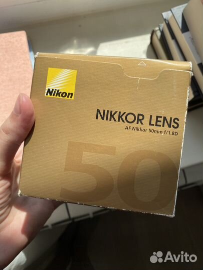 Объектив nikon AF Nikkor 50mm f/1.8D