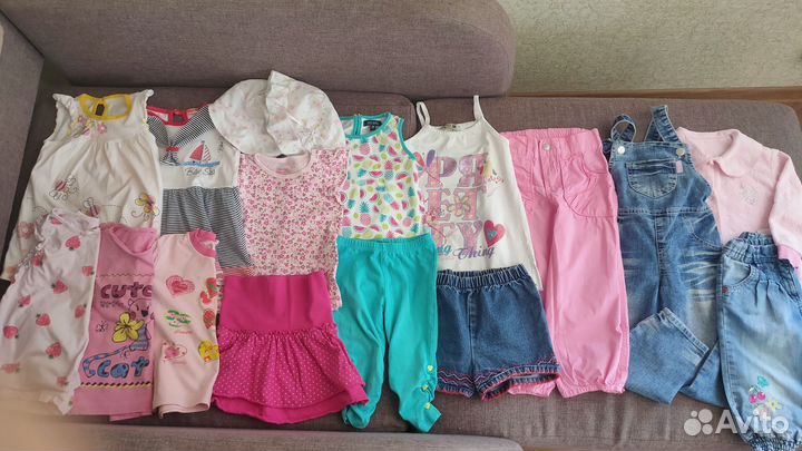 Одежда пакетом 86 92 летняя для девочки