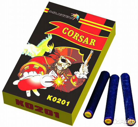Петарды Корсар 1, 2, 3, 4