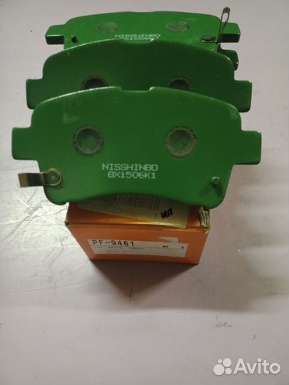 Колодки передние Nisshinbo для Suzuki Aerio Liana