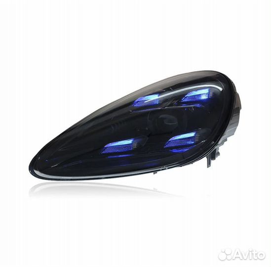 Cayenne 958 10-14 фары к-т LED Turbo вместо штатны