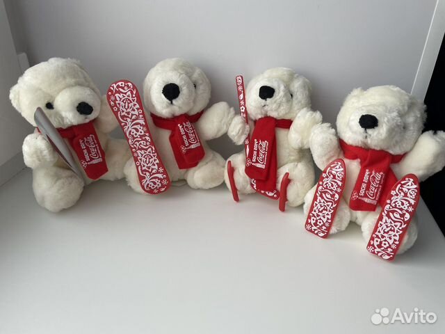 Коллекция мишек Кока-кола Сочи 2014