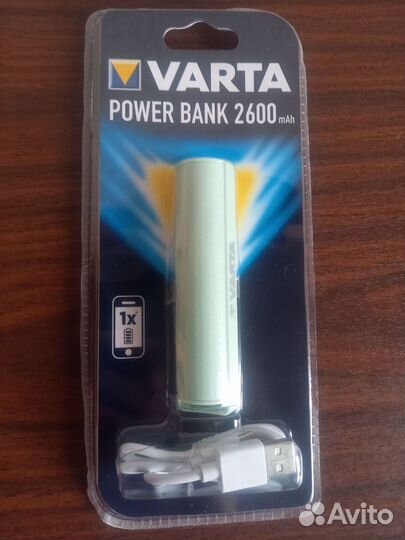 Powerbank Varta 2600мАч внешний аккумулятор