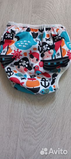 Многоразовый подгузник для плавания. 4-18 кг