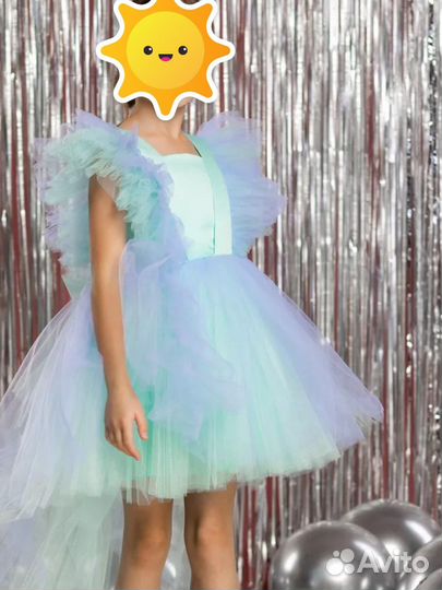 Платье для девочки 128-134