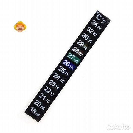 Самоклеящийся термометр