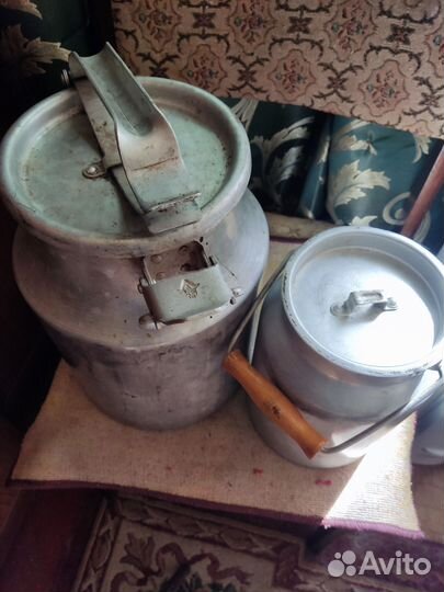 Бидон алюминиевый бу