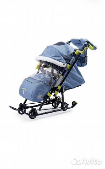 Санки коляска ника 7
