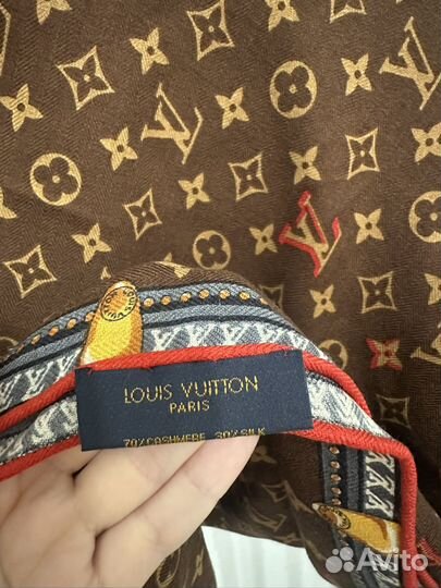 Платок louis vuitton кашемир