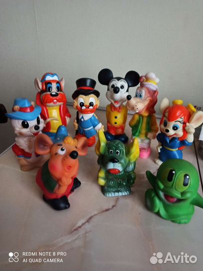 Коллекции резиновых игрушек