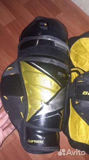 Щитки хоккейные bauer 12