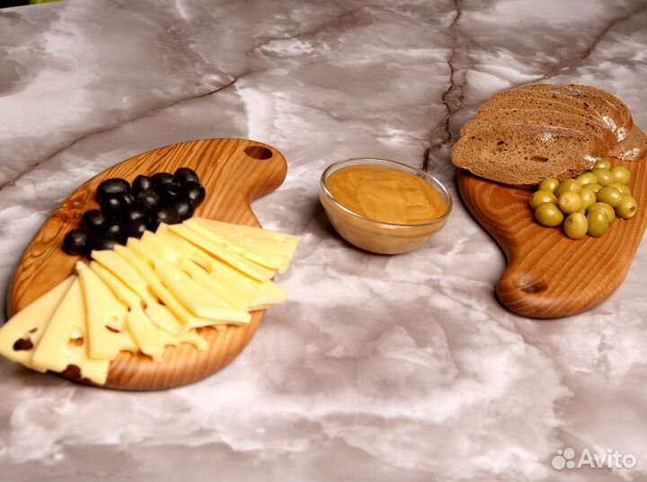 Доска разделочная дуб сервировочная