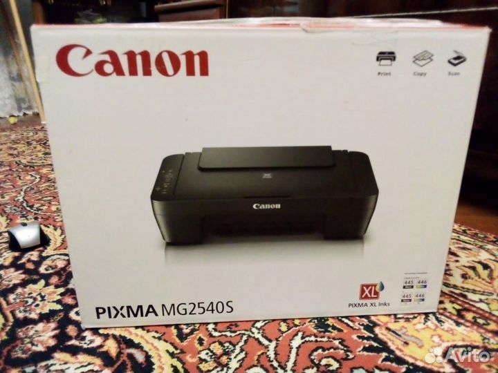 Цветной принтер Canon pixma MG 2540S