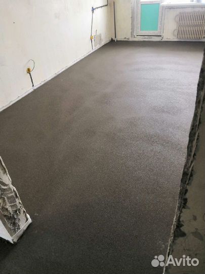 Стяжка пола в доме/на теплый пол