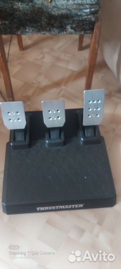 Игровой руль 900 градусов 3 педали