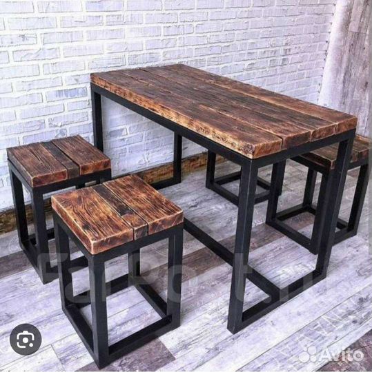 Мебель в стиле лофт