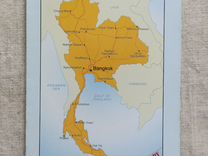 Карта Тайланда