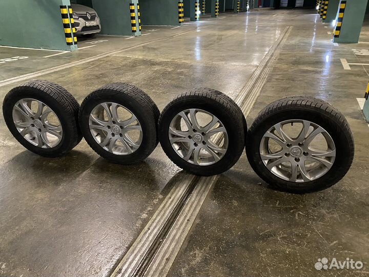Зимняя резина r16 на оригинальных дисках mazda