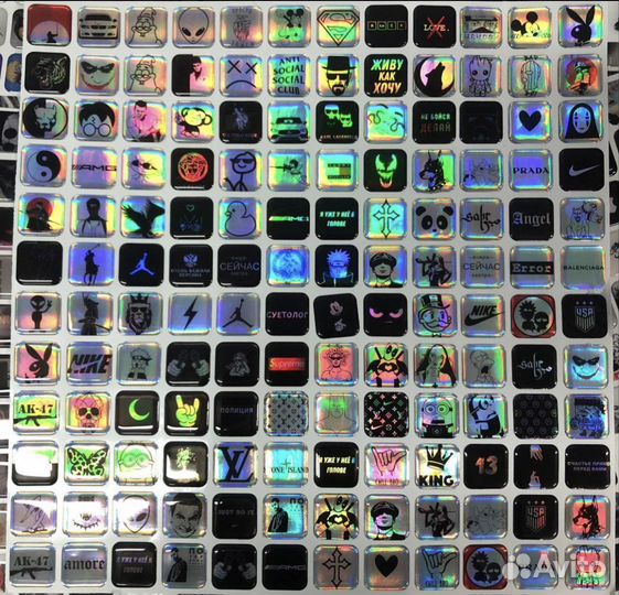 3д стикеры на телефон оптом