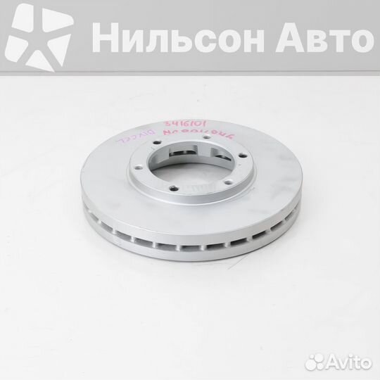 Диск тормозной MMC canter, крепится 6 болтов, dixc