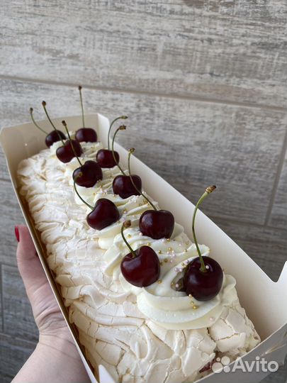 Меренговый рулет