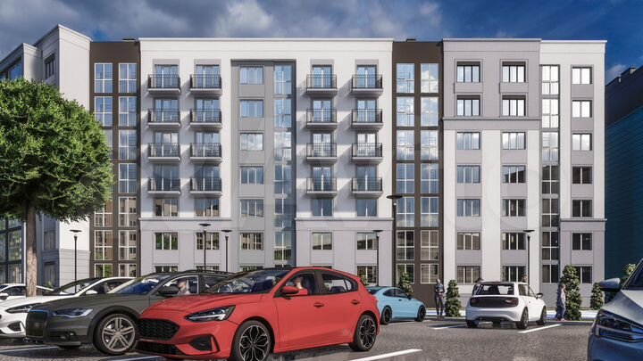 1-к. квартира, 34,9 м², 2/5 эт.