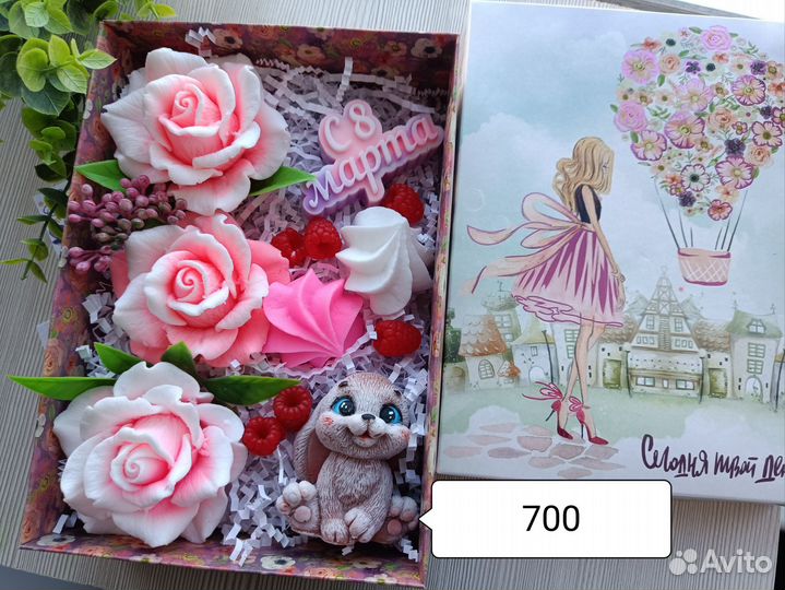 Подарочные наборы на 8 марта. Мыло