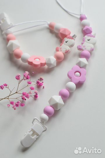 Держатель для пустышки, грызунок