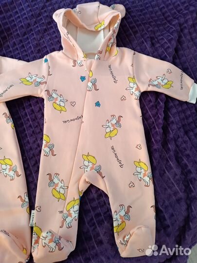 Комбинезон для девочки 62 68