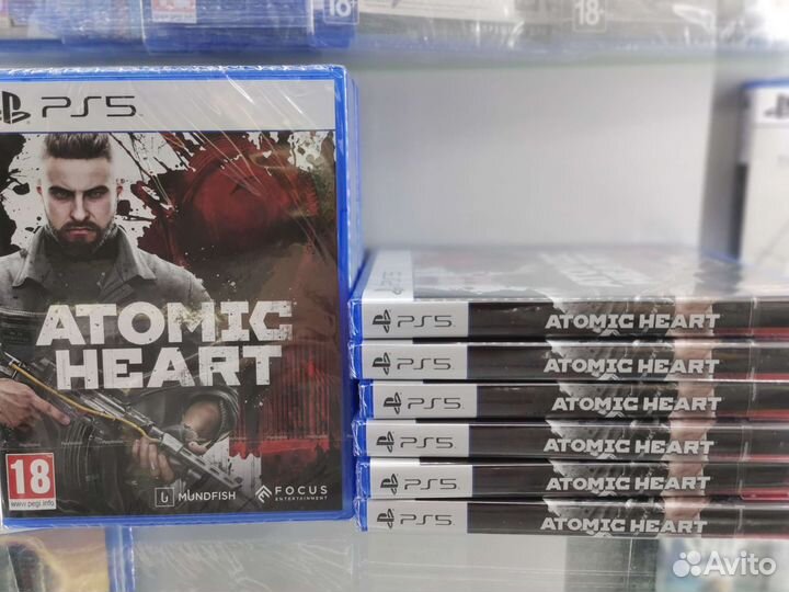 Atomic Heart Ps5 /Ps4 диск новый диск