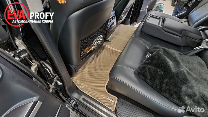 Ева коврики на Toyota Land Cruiser Prado салон LC